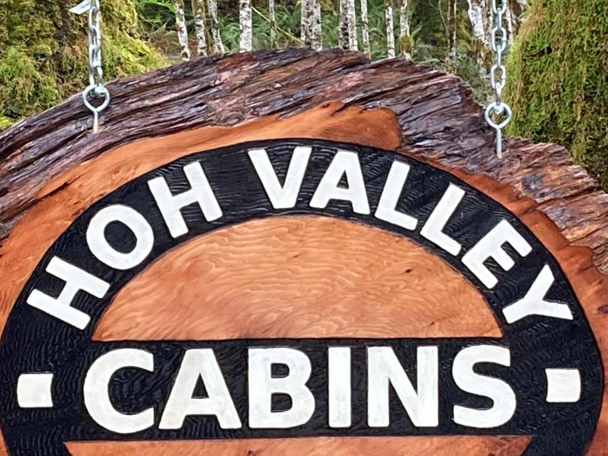 Hoh Valley Cabins Forks Luaran gambar